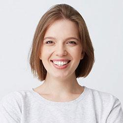 Photo client Sofia Martinez and position Product Manager, WebWave